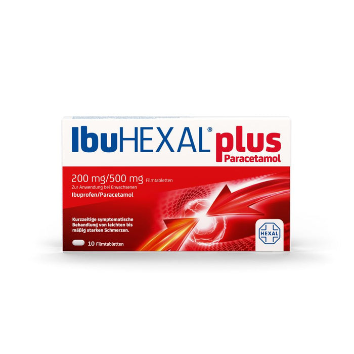 Ibuhexal Plus Paracetamol, 10 St FTA