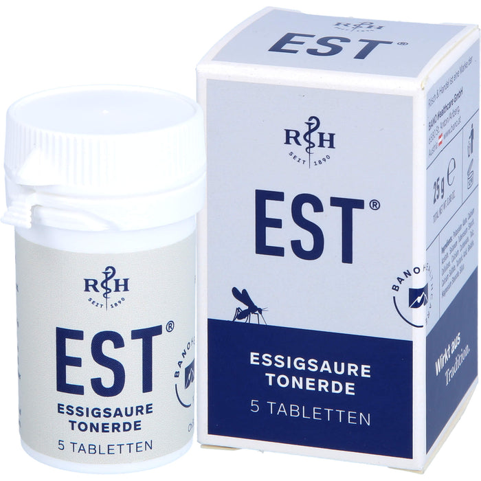 EST Essigsaure Tonerde Tablettem zum Auflösen, 5 St. Tabletten