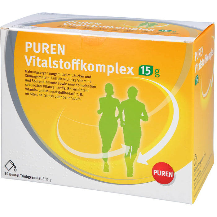 PUREN Vitalstoffkomplex Trinkgranulat, 30 pcs. Sachets