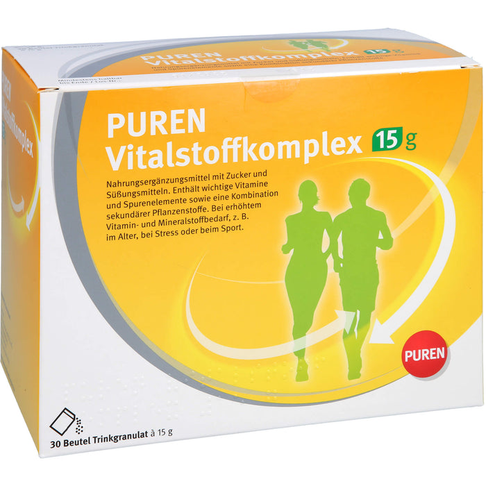 PUREN Vitalstoffkomplex Trinkgranulat, 30 pcs. Sachets