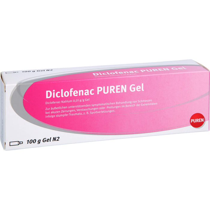 Diclofenac PUREN Gel, 100 g Gel