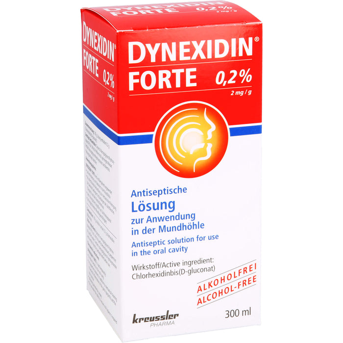 Dynexidin forte 0.2% antiseptische Lösung, 300 ml Solution