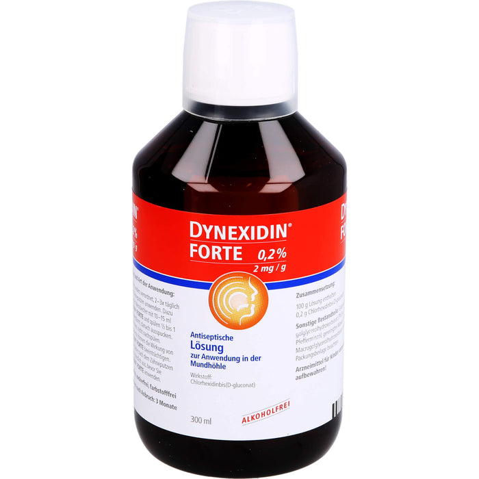 Dynexidin forte 0.2% antiseptische Lösung, 300 ml Lösung