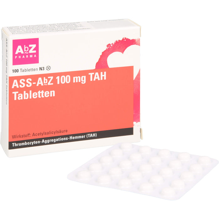 ASS-AbZ 100 mg TAH Tabletten, 100 pc Tablettes