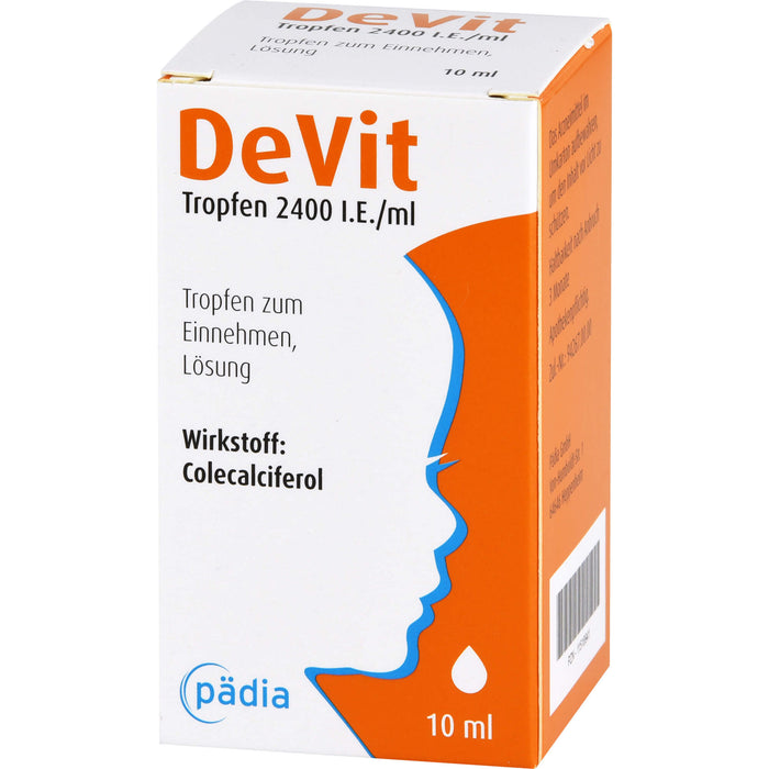 DeVit Tropfen 2400 I.E./ml, 10 ml Lösung