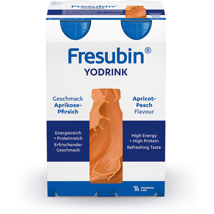 Fresubin YoDrink Aprikose-Pfirsich, 4X200 ml FLU