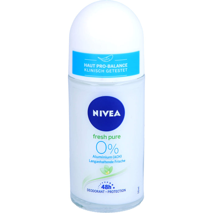 NIVEA DEO ROLL-ON FRESH PURE, 50 ml FLU