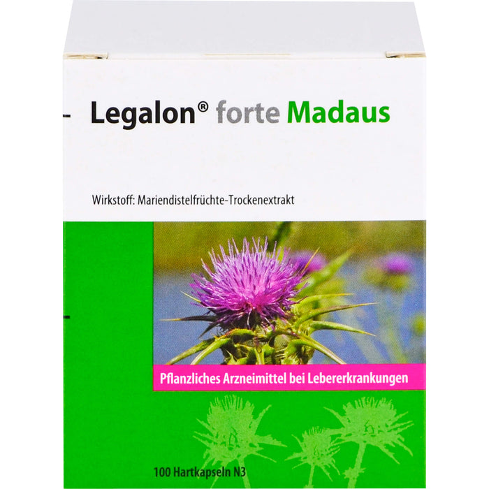 Legalon forte Madaus, Hartkapseln, 100 pcs. Capsules