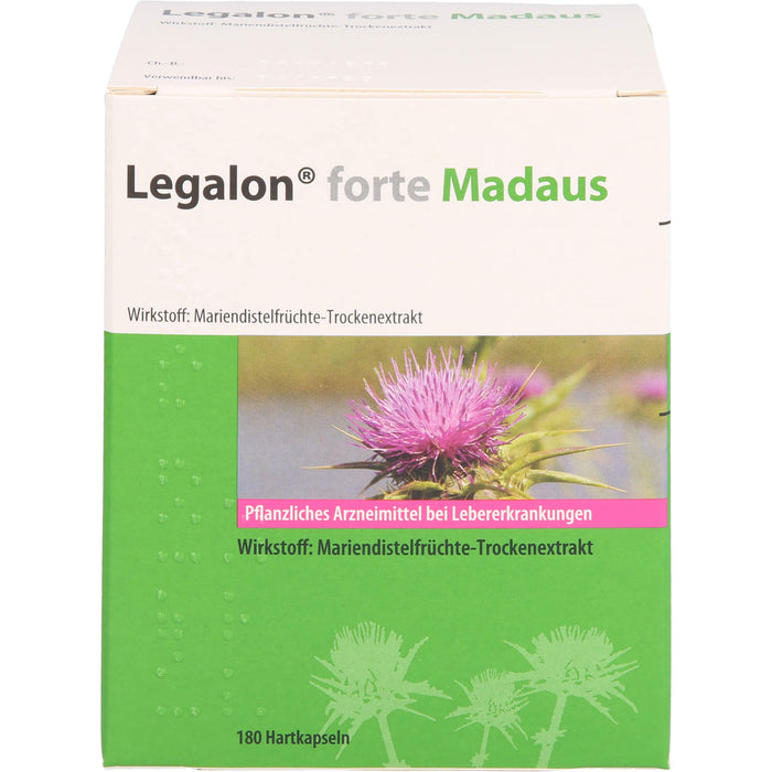 Legalon forte Madaus, Hartkapseln, 180 pc Capsules