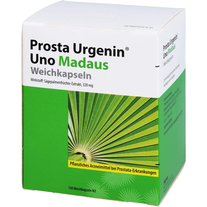 Prosta Urgenin Uno Madaus 320 mg, Weichkapseln, 120 St. Kapseln