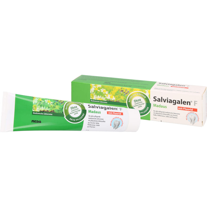 Salviagalen F Madaus Zahncreme mit Fluorid, 75 ml Dentifrice