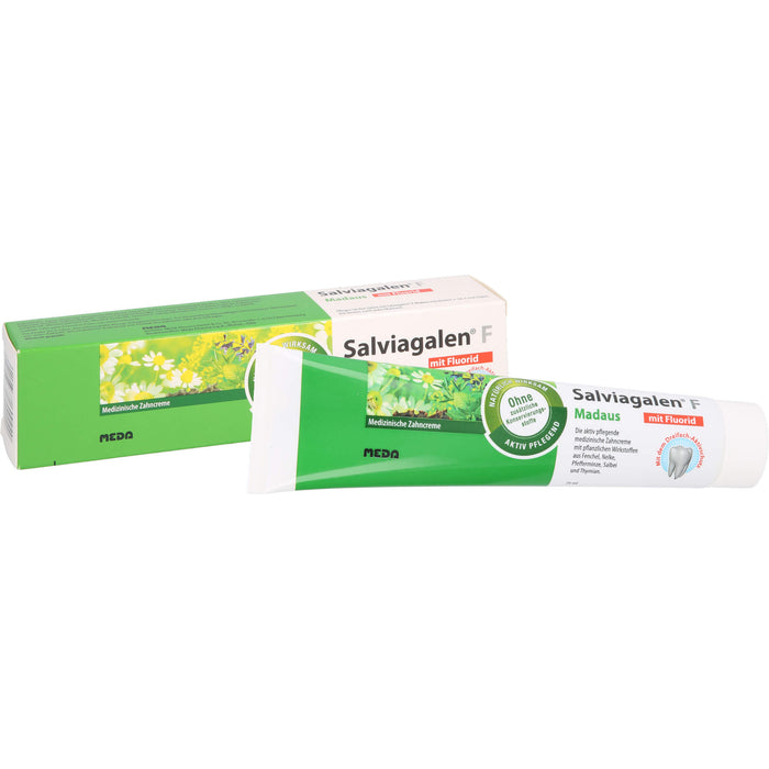 Salviagalen F Madaus Zahncreme mit Fluorid, 75 ml Toothpaste