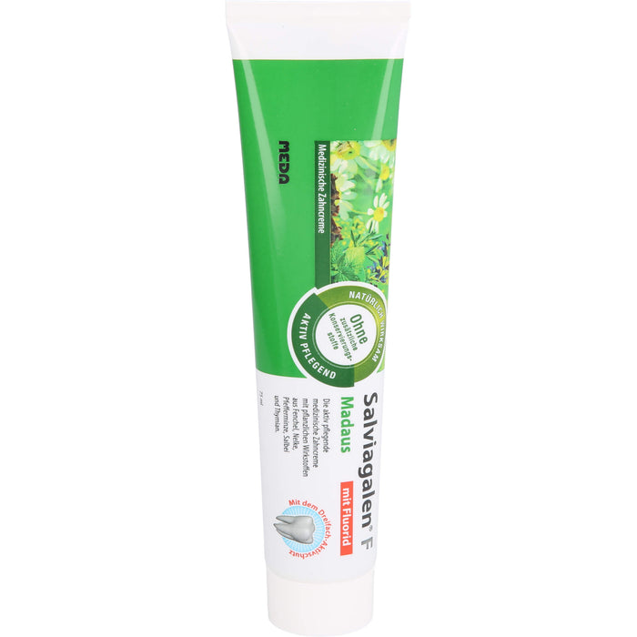 Salviagalen F Madaus Zahncreme mit Fluorid, 75 ml Toothpaste