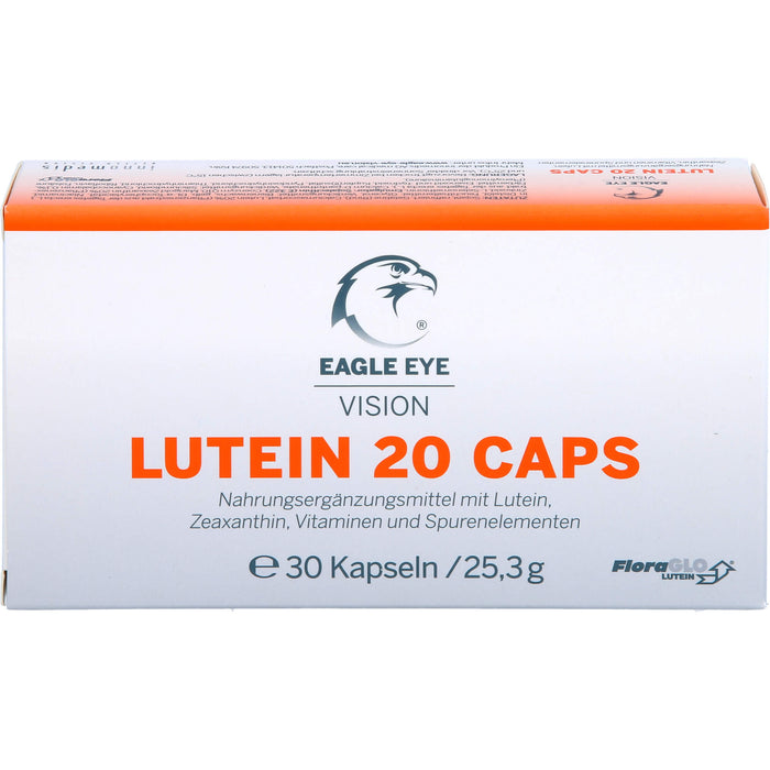 EAGLE EYE Lutein 20 Vision Caps Kapseln, 30 pcs. Capsules