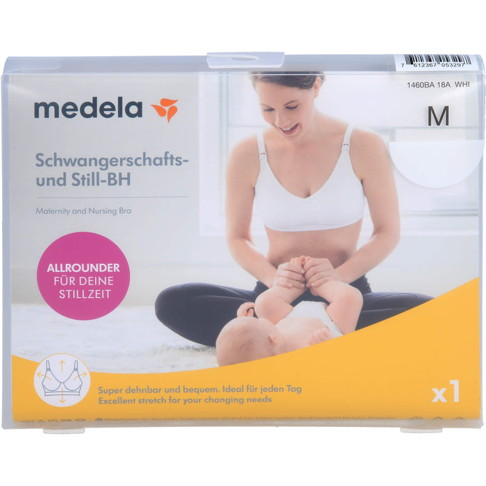 Medela Schwangerschafts- und Still BH M weiß, 1 St