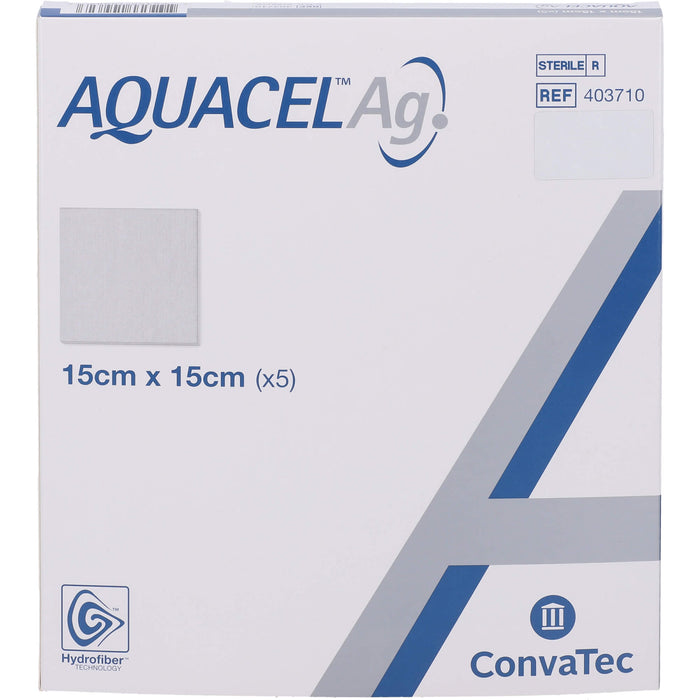 Aquacel AG 15x15 cm Kompressen, 5 St KOM