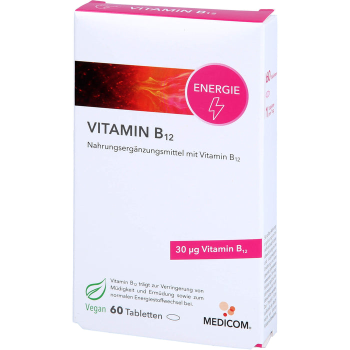 MEDICOM Vitamin B12 Tabletten, 60 pcs. Tablets