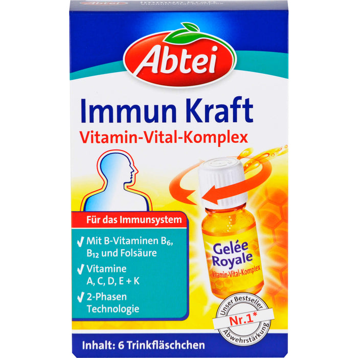 Abtei Immun Kraft Vitamin-Vital-Komplex Trinkampullen, 5 pc Ampoules