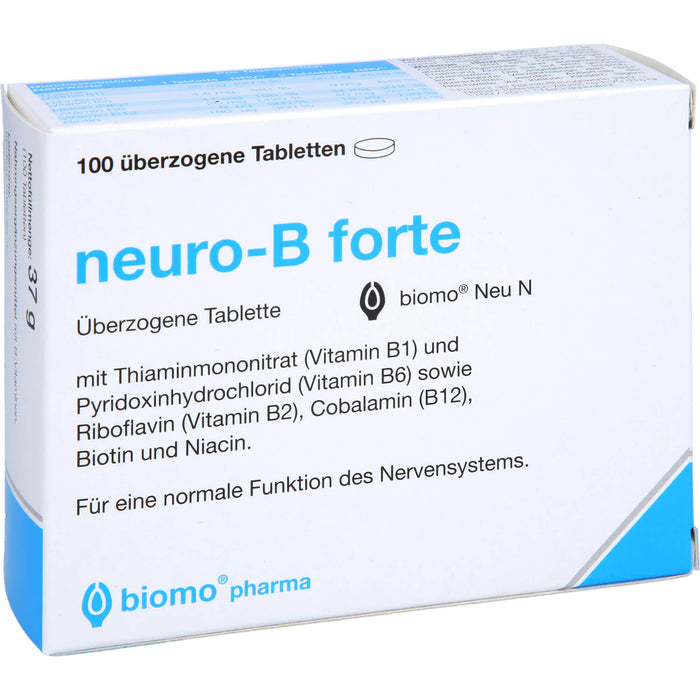 biomo neuro-B forte Tabletten, 100 St. Tabletten