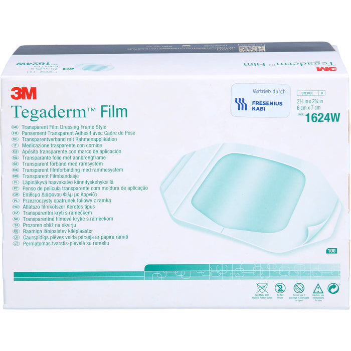 TEGADERM Film 6x7 cm 1624W, 100 St VER