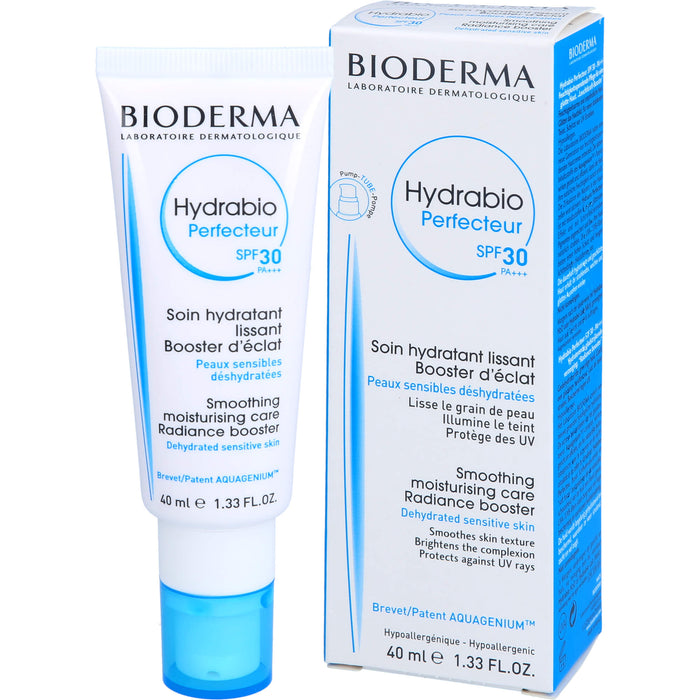 BIODERMA Hydrabio Perfecteur SPF 30 Feuchtigkeitscreme, 40 ml Creme