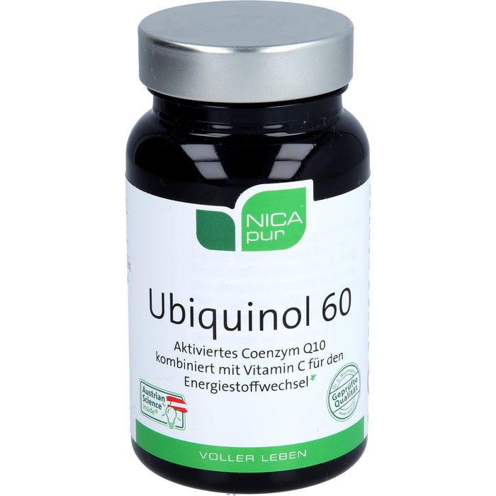 NICApur Ubiquinol 60 Kapseln, 60 St. Kapseln