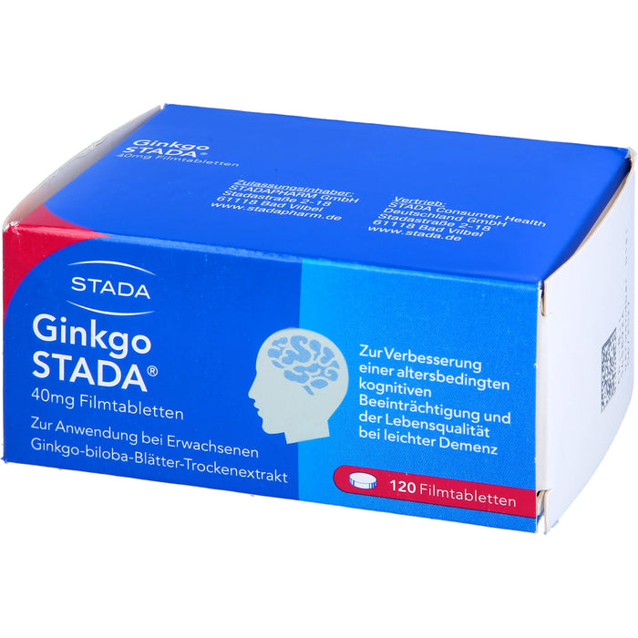 Ginkgo STADA 40 mg Filmtabletten, 120 St FTA