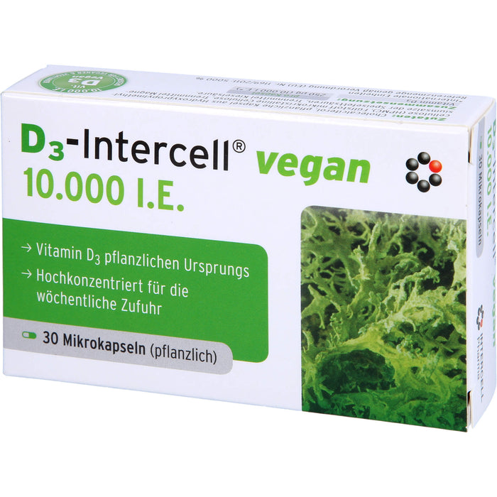 D3-Intercell Vegan 10,000 I.E., 30 St KAP