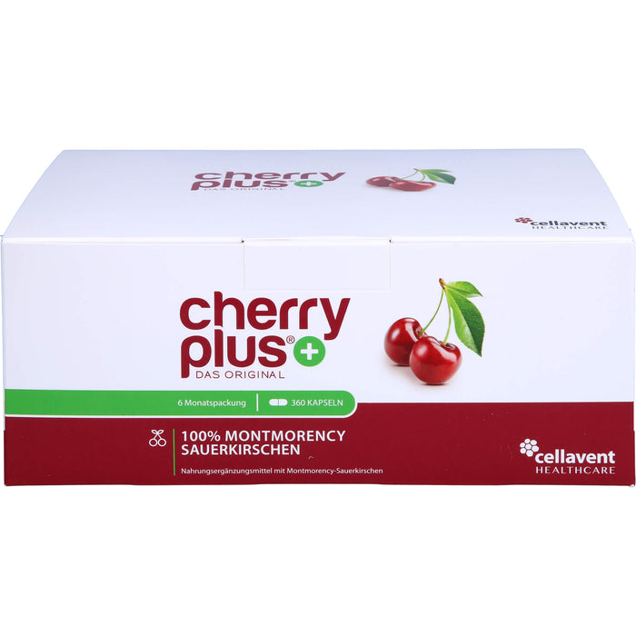 cherry plus 100 % Montmorency Sauerkirschen Kapseln, 360 St. Kapseln