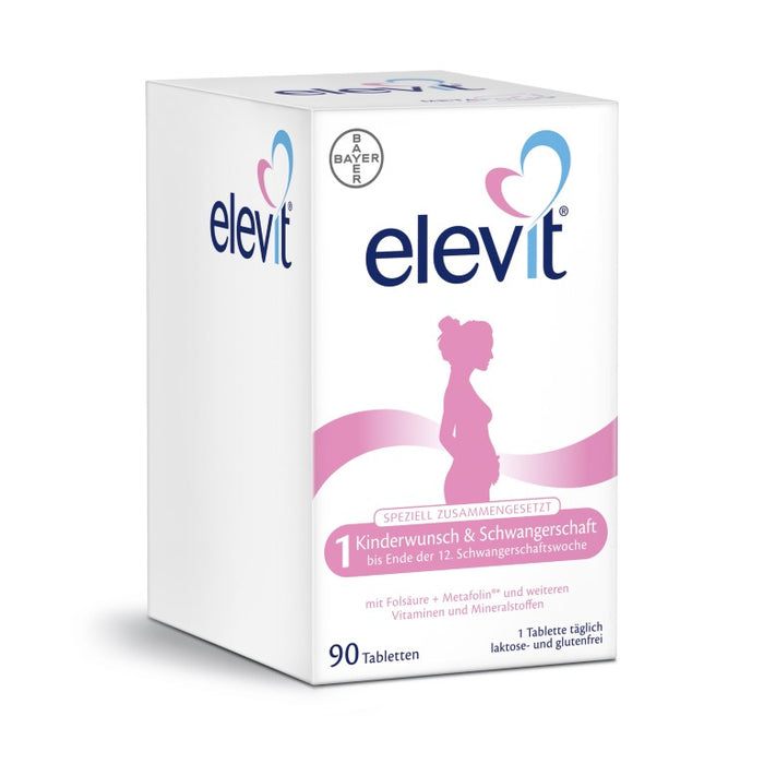 elevit 1 Kinderwunsch & Schwangerschaft Tabletten, 90 pc Tablettes