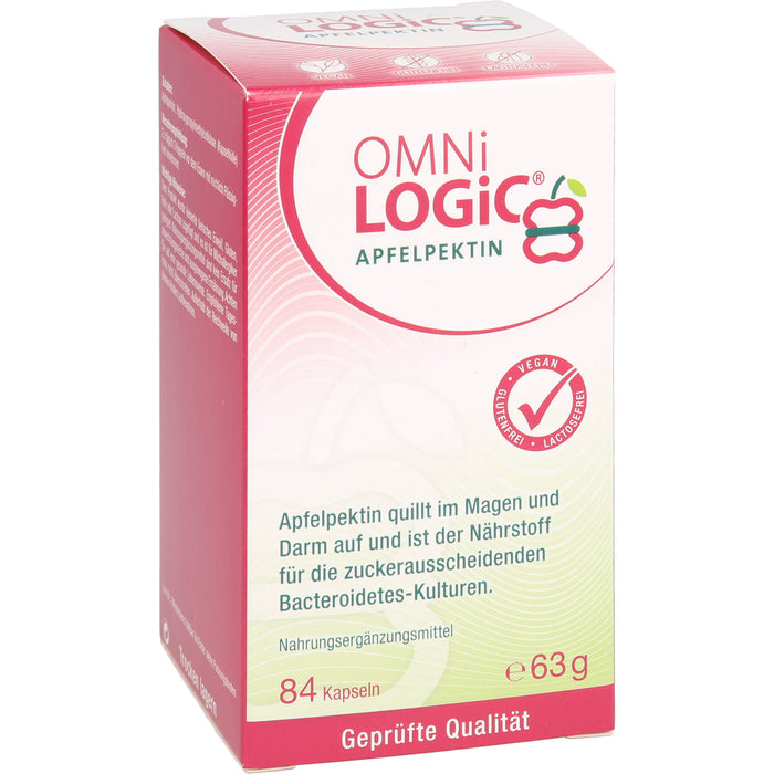 OMNi-LOGiC Apfelpektin Kapseln, 84 pc Capsules