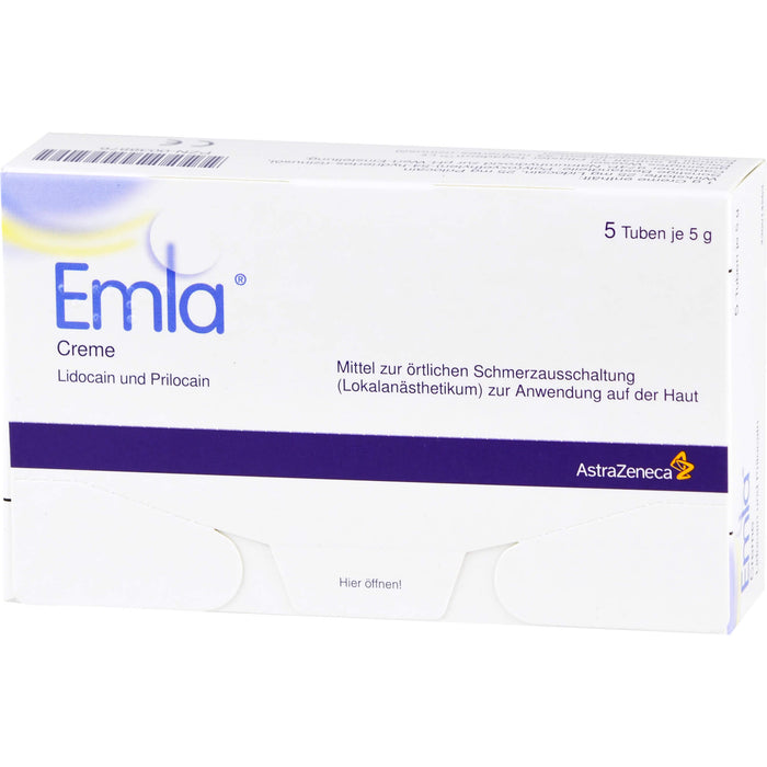 Emla Creme + Pflaster Reimport EMRAmed, 25 g Cream