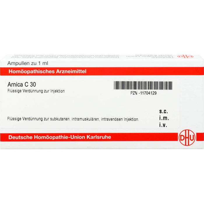 DHU Arnica C30 Ampullen, 8 St. Ampullen