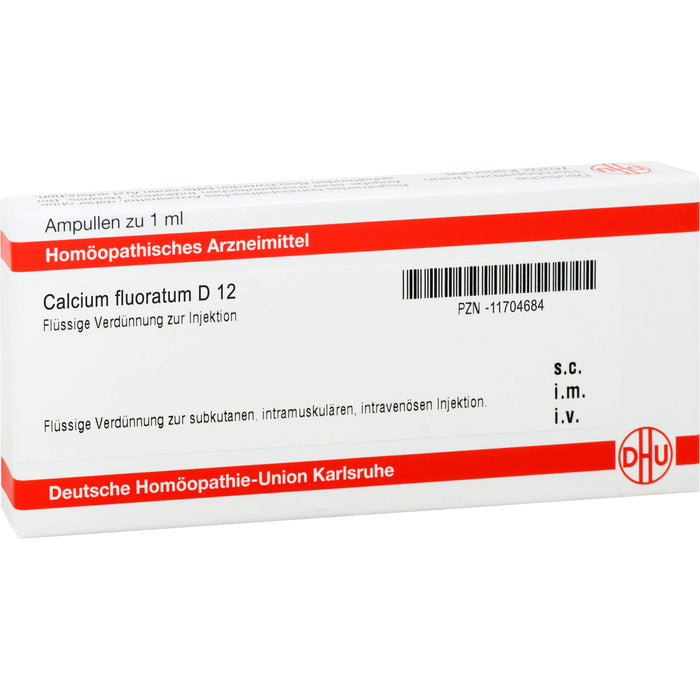 Calcium fluoratum D12 DHU Ampullen, 8 St. Ampullen