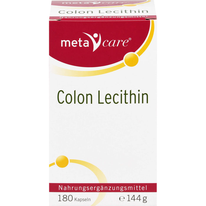 metacare Colon Lecithin Kapseln, 180 pc Capsules