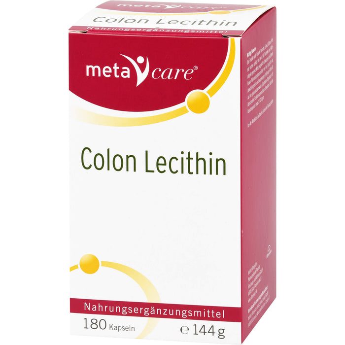 metacare Colon Lecithin Kapseln, 180 St. Kapseln