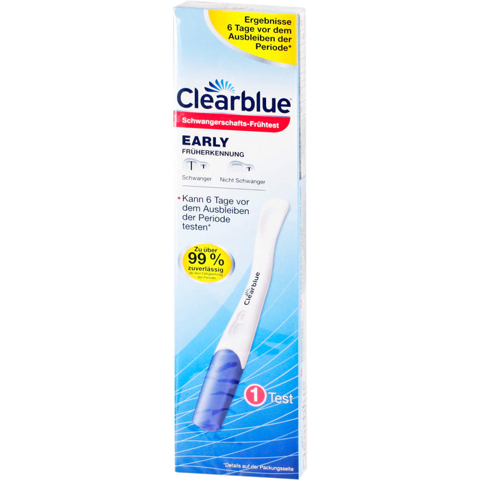 Clearblue Schwangerschaftstest zur frühen Erkennung, 1 St. Test