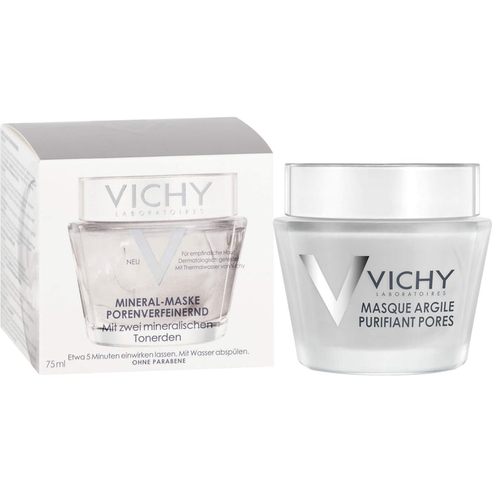 VICHY Mineral-Maske porenverfeinernd Hautpflege, 75 ml Crème