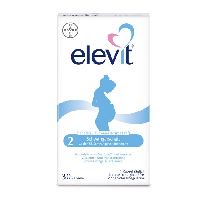 elevit 2 Schwangerschaft Kapseln, 30 pcs. Capsules