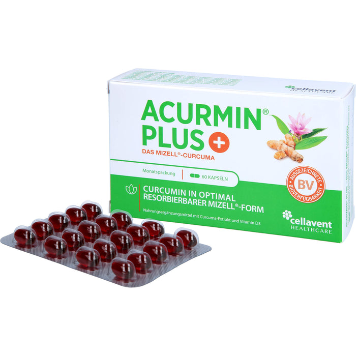 ARCUMIN PLUS+ Das Mizell-Curcuma Kapseln, 60 St. Kapseln