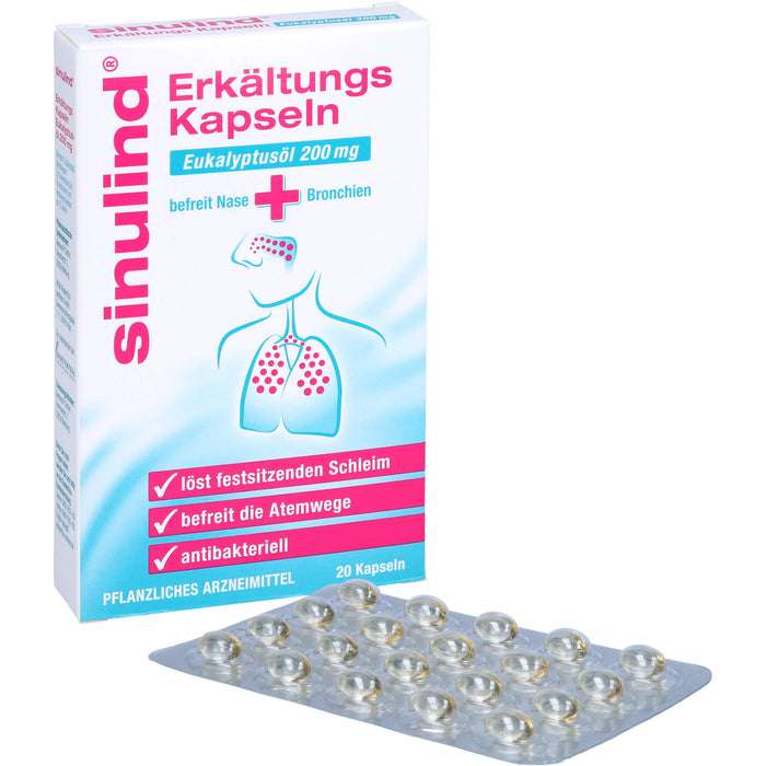 sinulind Erkältungs Kapseln, 20 pc Capsules