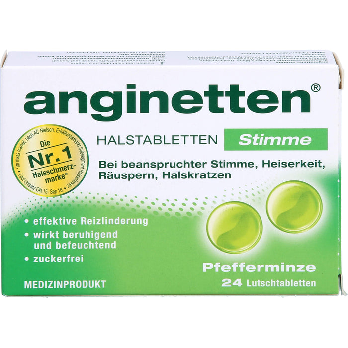 anginetten Stimme, 24 pcs. Tablets