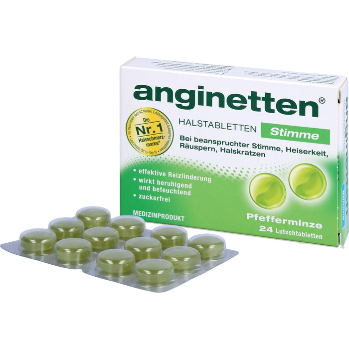 anginetten Stimme, 24 pcs. Tablets