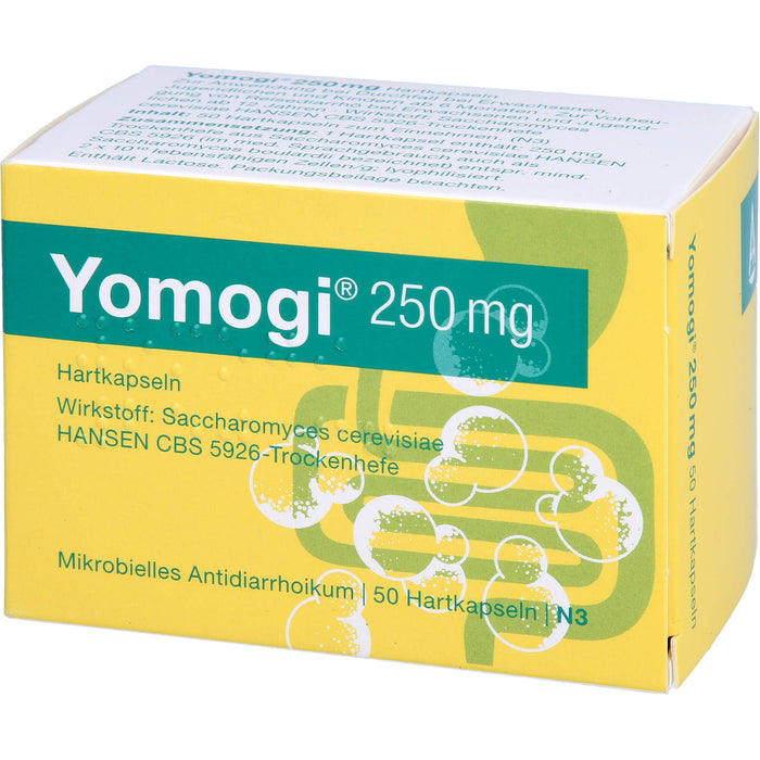 Yomogi 250 mg Hartkapseln mikrobielles Antidiarrhoikum, 50 St. Kapseln