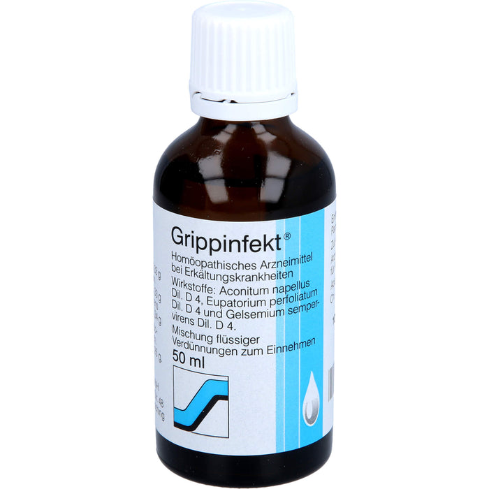 Grippinfekt Mischung flüssiger Verdünnungen zum Einnehmen, 50 ml TRO