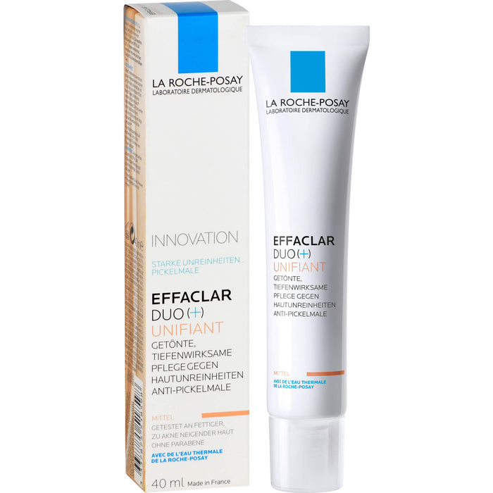 LA ROCHE-POSAY Innovation Effaclar Duo(+) Getönte Pflege, 40 ml Crème