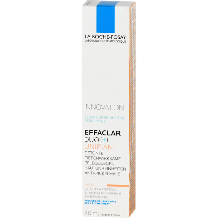 LA ROCHE-POSAY Innovation Effaclar Duo(+) Getönte Pflege, 40 ml Cream