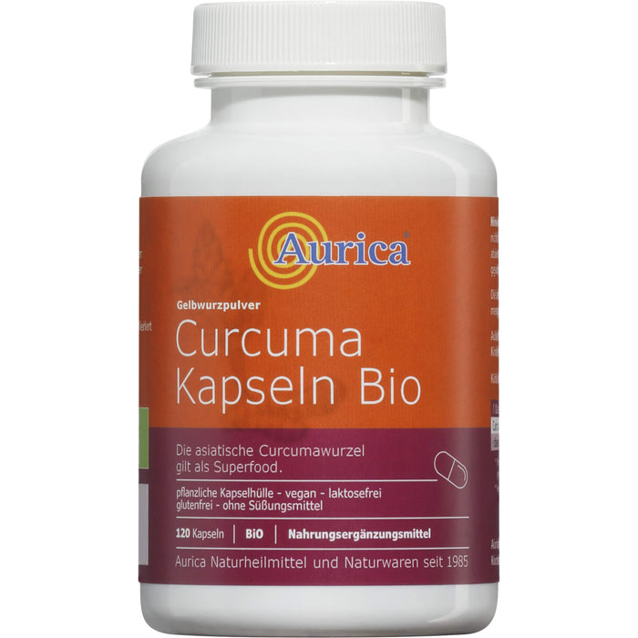 Curcuma Kapseln Bio, 120 St KAP