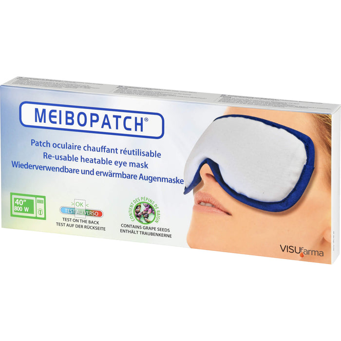 MEIBOPATCH wiederverwendbare und erwärmbare Augenmaske, 1 pcs. Masks