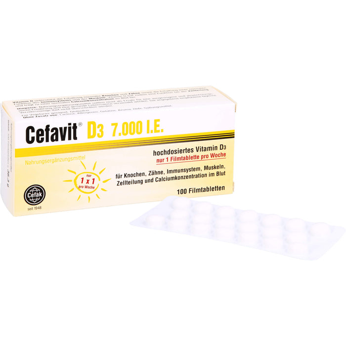 Cefavit D3 7,000 I.E., 100 St FTA